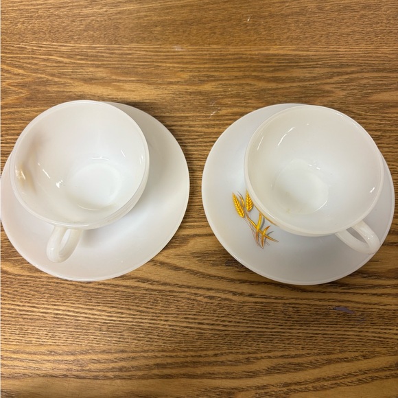 Vintage | Fire King Cups and Saucers - Picture 3 of 4
